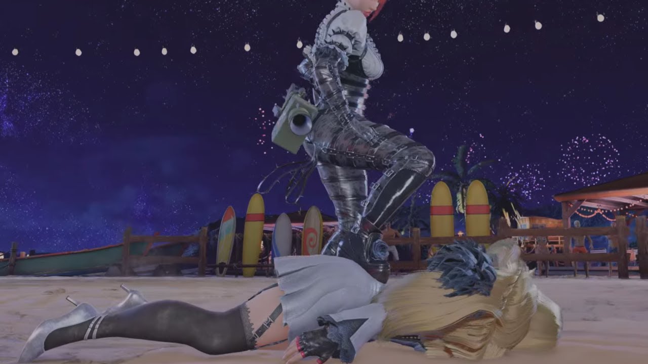 Anna finds a new toy called Lili Ryona - Tekken 8