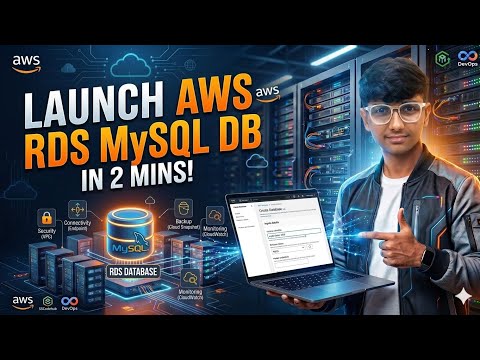 AWS RDS Tutorial 2026: Create a MySQL Database in 2 Minutes! ⚡ (Fast & Easy) #treanding #AWS #RDS_DB