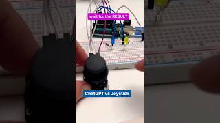 Arduino programmed by ChatGPT- what do u wanna see next? 😲💻🎮 #diy #arduino #electronic #how #chatgpt