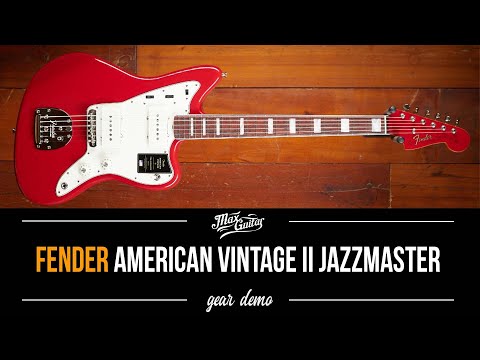 Fender American Vintage II 1966 Jazzmaster Dakota Red - YouTube