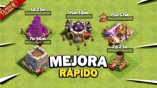 El SECRETO para MEJORAR RÁPIDO SIN CANSARTE!! 🤫 (Clash of Clans)