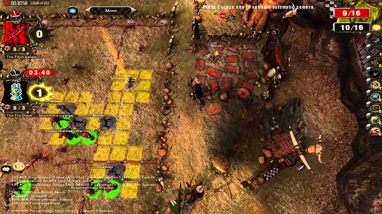 Blood Bowl UL Season 3 - Beeftain vs Rawke 2015-07-10