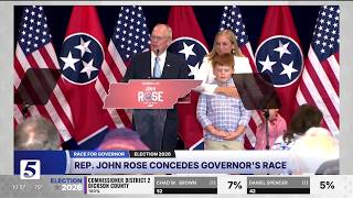 Rep. John Rose concedes Tennessee governor's race, urges Republicans to back Blackburn