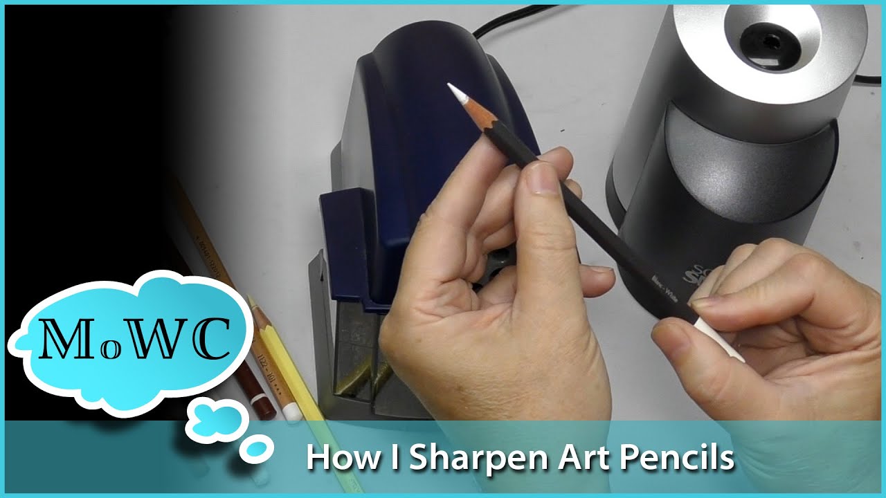 How I Sharpen All My Art Pencils *PLUS* A New Pencil Sharpener Review 