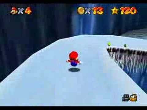Super Mario 64: Walkthrough (Fat Penguin Race - Easter Egg)