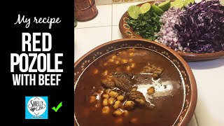 Pozole! My recipe! #pozole #howtomakepozole #pozolewithbeef #mexicanfood