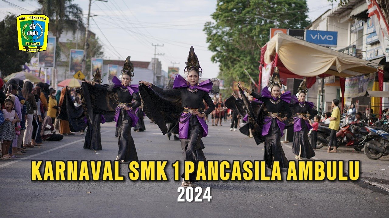 Karnaval SMK 1 Pancasila Ambulu - 2024