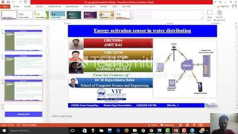 Energy Activation sensors in water distribution networks