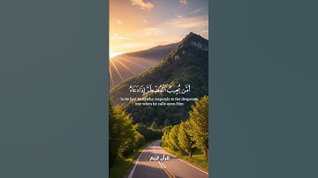 أمن يجيب المضطر إذا دعاه | ياسر الدوسري | سورة النمل