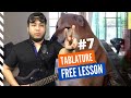 Free lesson tablature reading