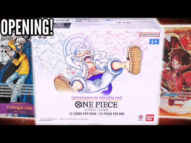 Unboxing The Official One Piece Set 5 Booster Box