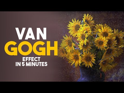 Van Gogh style in Photoshop tutorial