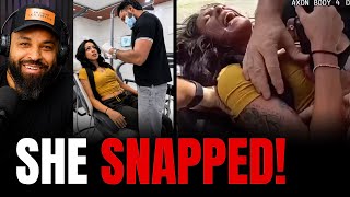 Woman Snaps on the Wrong Cops at the Dentist Office