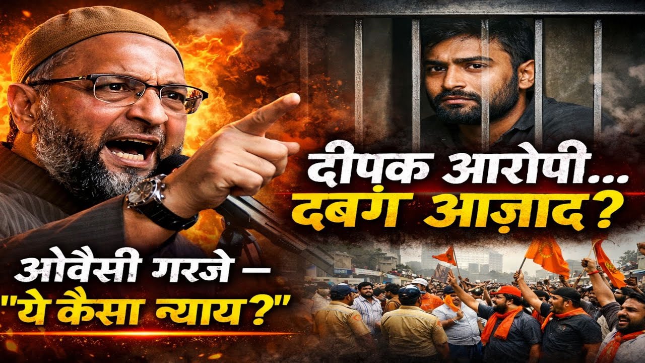 Kotdwar केस में Owaisi का BJP पर भयानक अटैक  ‘मजलूम की मदद गुनाह बन गई? दीपक पर केस, दबंग आज़ाद,वाह