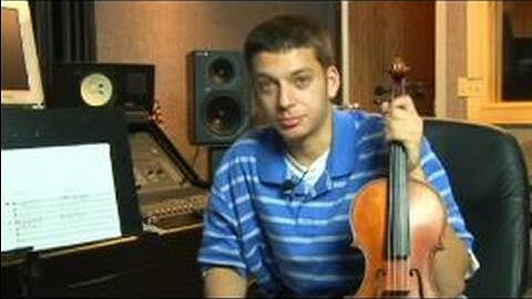 How to Play the Violin: D Minor Scale : Violin Scales in D Minor