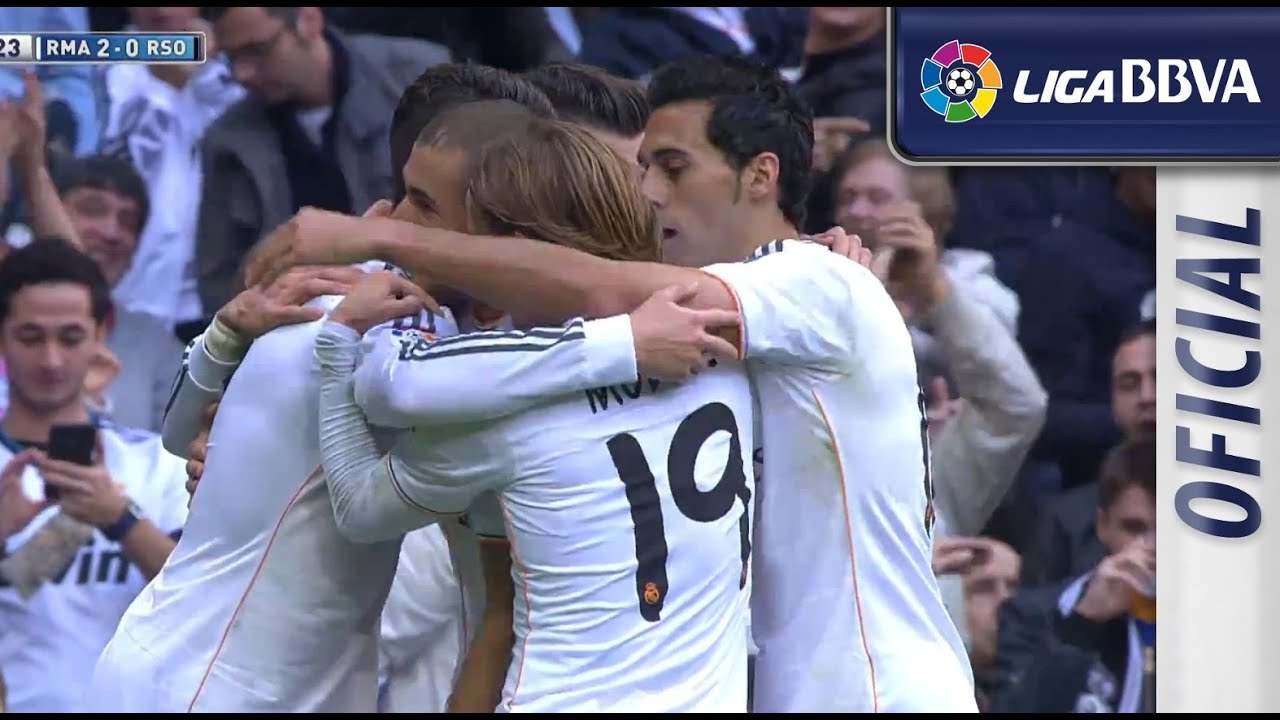 Gol de Benzema (2-0) en el Real Madrid - Real Sociedad - HD - YouTube