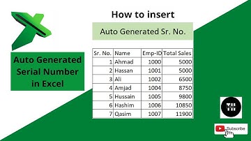 How to Generate Serial Number in Excel | Auto Generate serial number using Aggregate Formula