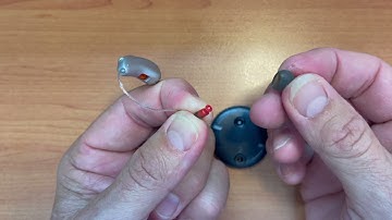 How to change Phonak Hearing Aid Domes & Wax Filters (Phonak Paradise & Marvel Models)