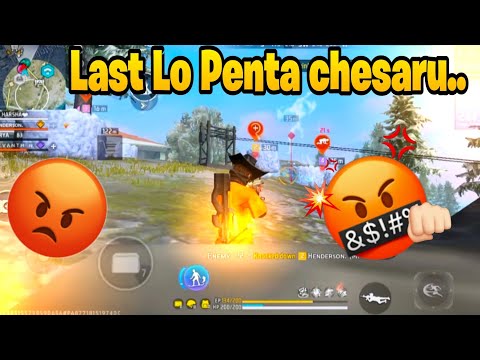 Last lo Penta chesaru just miss booyah 😡 #freefire