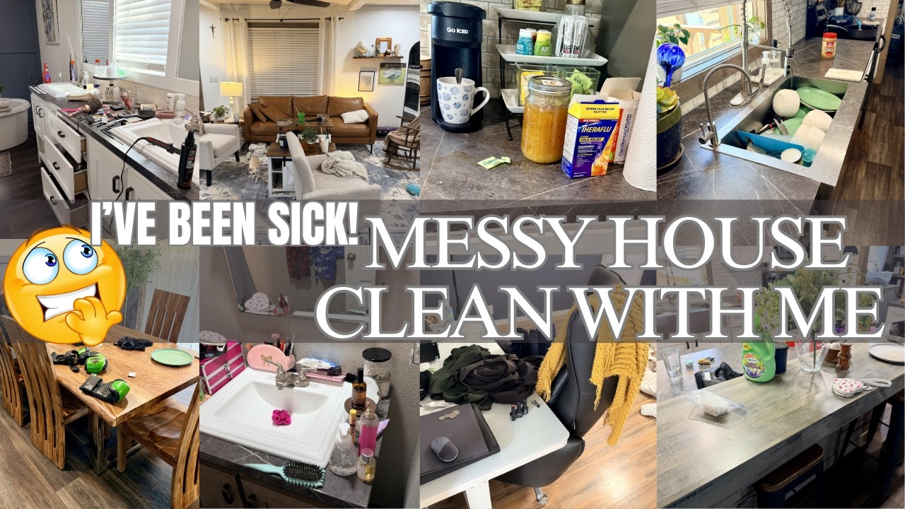 *NEW* MESSY HOUSE | CLEAN WITH ME | REAL LIFE CLEANING MOTIVATION 2026