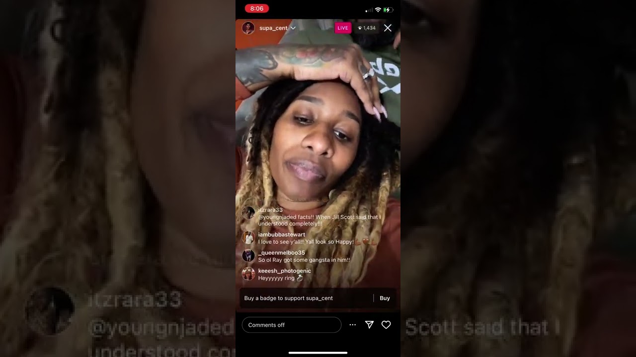 Supa Cent IG Live 10/25/22