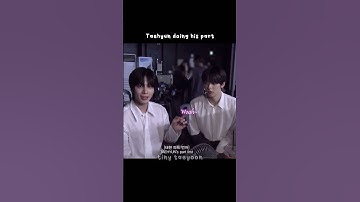 Taehyun and Soobin’s raw vocals while doing intro of Over the Moon 😮‍💨 #투바투 #txt #soobin #taehyun