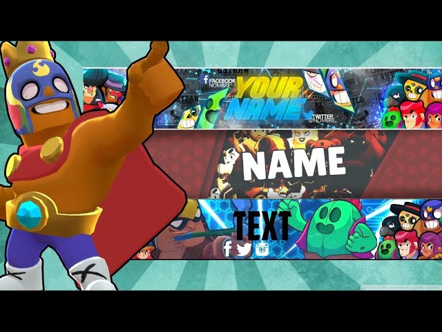 Top 3 Banner Template For Brawl Stars Free Download Photoshop Cc Cs6 2019 Youtube - brawl stars image for yt banner 2048x1152