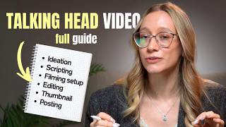 📸How To Create A Talking Head Video In 26 Steps (in 2 days)