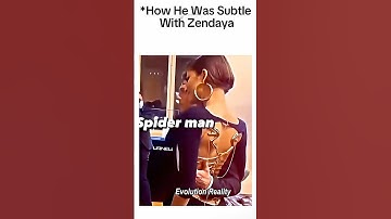 How He Was Subtle With Zendaya #zendaya #tomholland #tomdaya