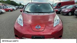 2015 Nissan LEAF Fredericksburg VA 81460H