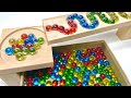 マーブルランレース☆HABAウェーブスロープ&木箱&ASMR