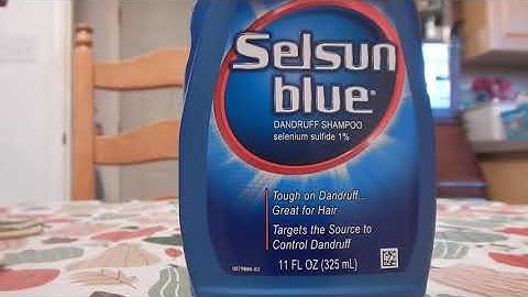 Selsun blue maximum strength medicated dandruff shampoo