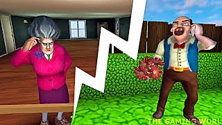 SCARY TEACHER 3D - Miss T's SUPERGLUED Mask Gameplay Walkthrough Episode 2 (iOS Android) screenshot 4