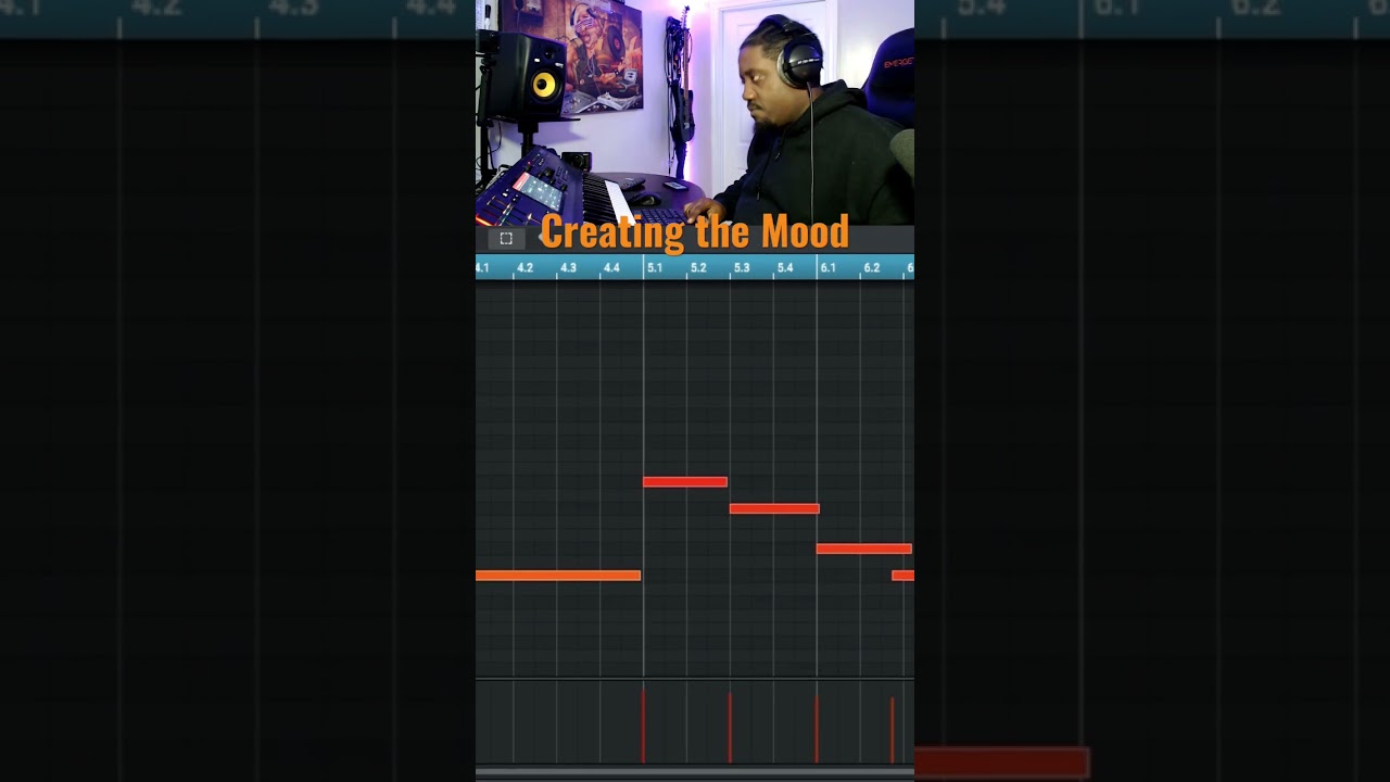 Creating moody￼ melody Akai MPC key 61 