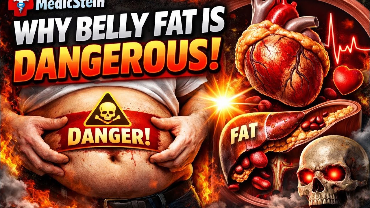 WHY BELLY FAT IS SO DANGEROUS(Doctors explain)