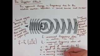 Waves and Sound Note 10: The Doppler Effect