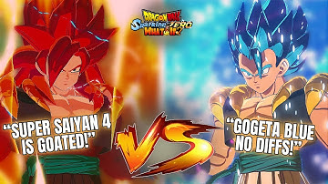 Gogeta Blue VS SSJ4 Gogeta — Battle for the Ultimate Fusion! (What If)