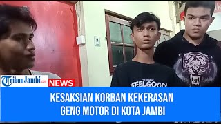 Cerita Korban Kesadisan Geng Motor di Kota Jambi Yang Menganiaya Tanpa Sebab