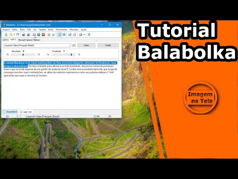 Vídeo: Como Fazer Uma Balabolka