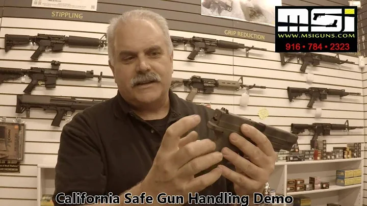 Safe Gun Handling Demo