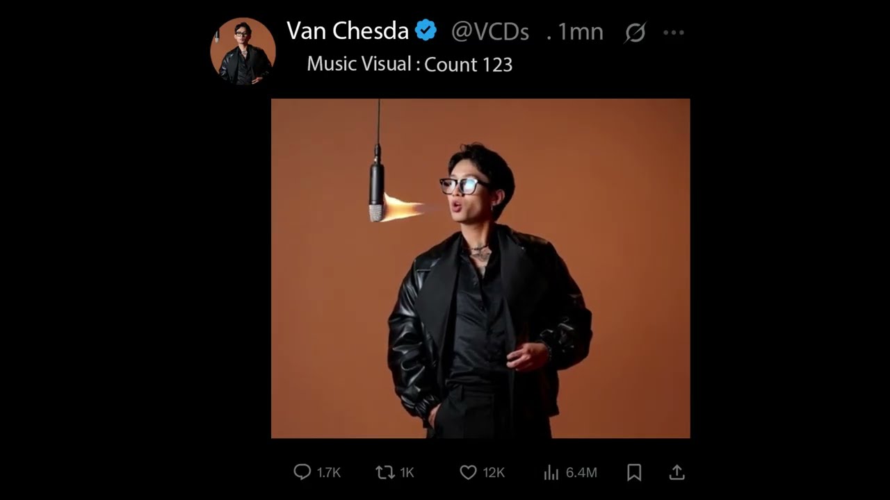Watch VAN CHESDA - COUNT 123 - Official Audio. on YouTube Watch VAN CHESDA - COUNT 123 - Official Audio. on YouTube