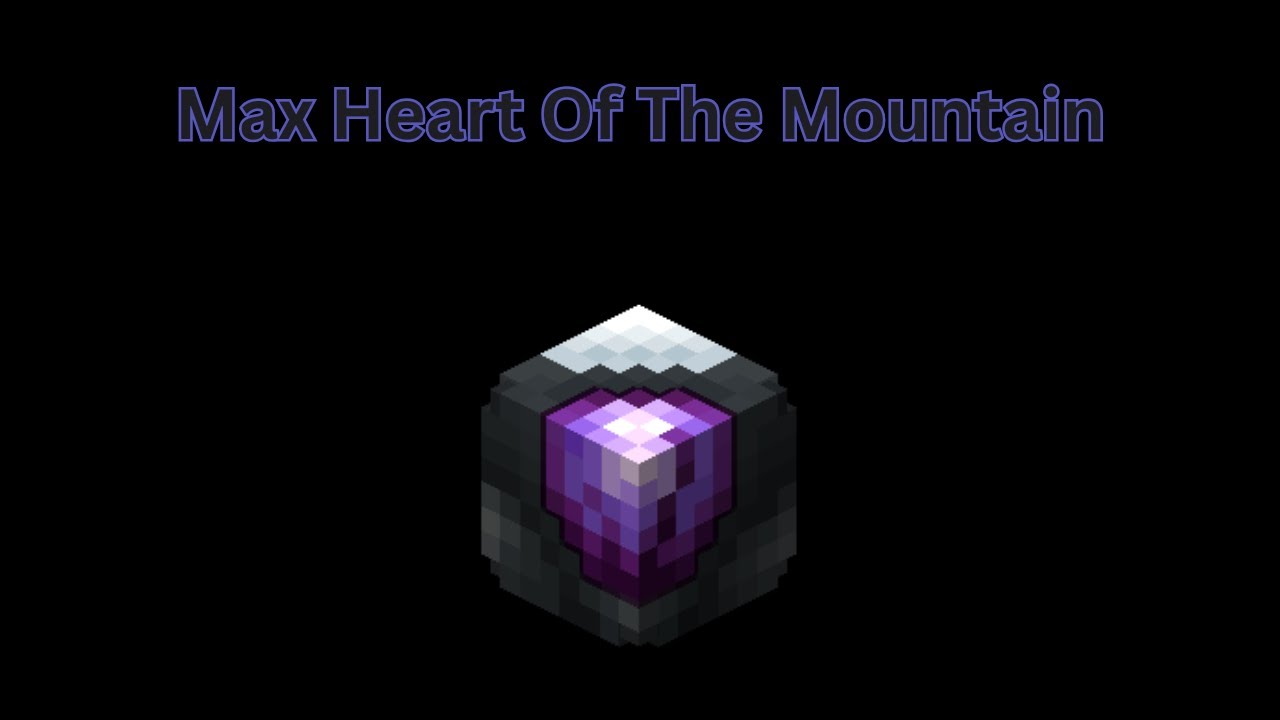 Max Heart Of The Mountain (Hypixel Skyblock)