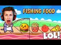 The FUNNIEST Game I've EVER Played?! (Fishing Food)