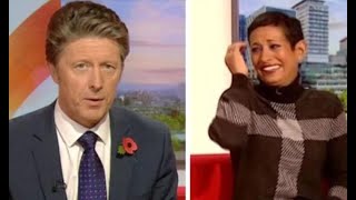 BBC Breakfast’s Naga Munchetty mocks Charlie Stayt over ‘ongoing wig debate’【Celebrity News】