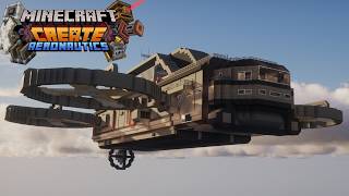 Huge Mobile Flying Expedition Base (Create Aeronautics) screenshot 4