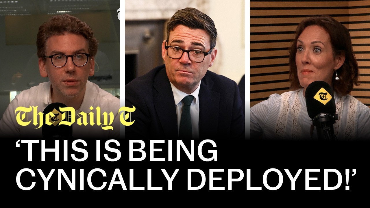 'Vote-grabbing’: Backlash over Burnham’s Israel sanctions | The Daily T podcast