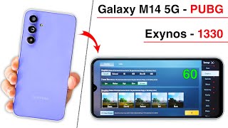 Samsung Galaxy M14 5G Pubg Test - Graphics Test!🤔