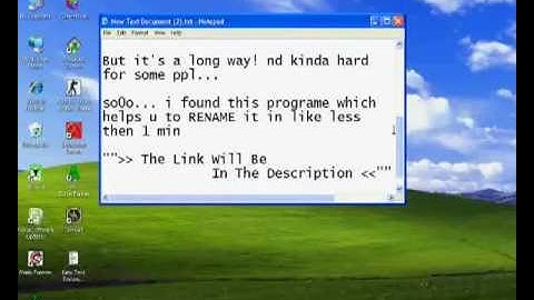 Rename Start Button Windows XP  EASY WAY!!    XxDaShTixX