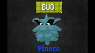 Generation II - Johto - Pineco Generation II - Johto - Pineco