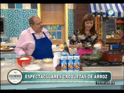 recetas croquetas de espinaca y arroz